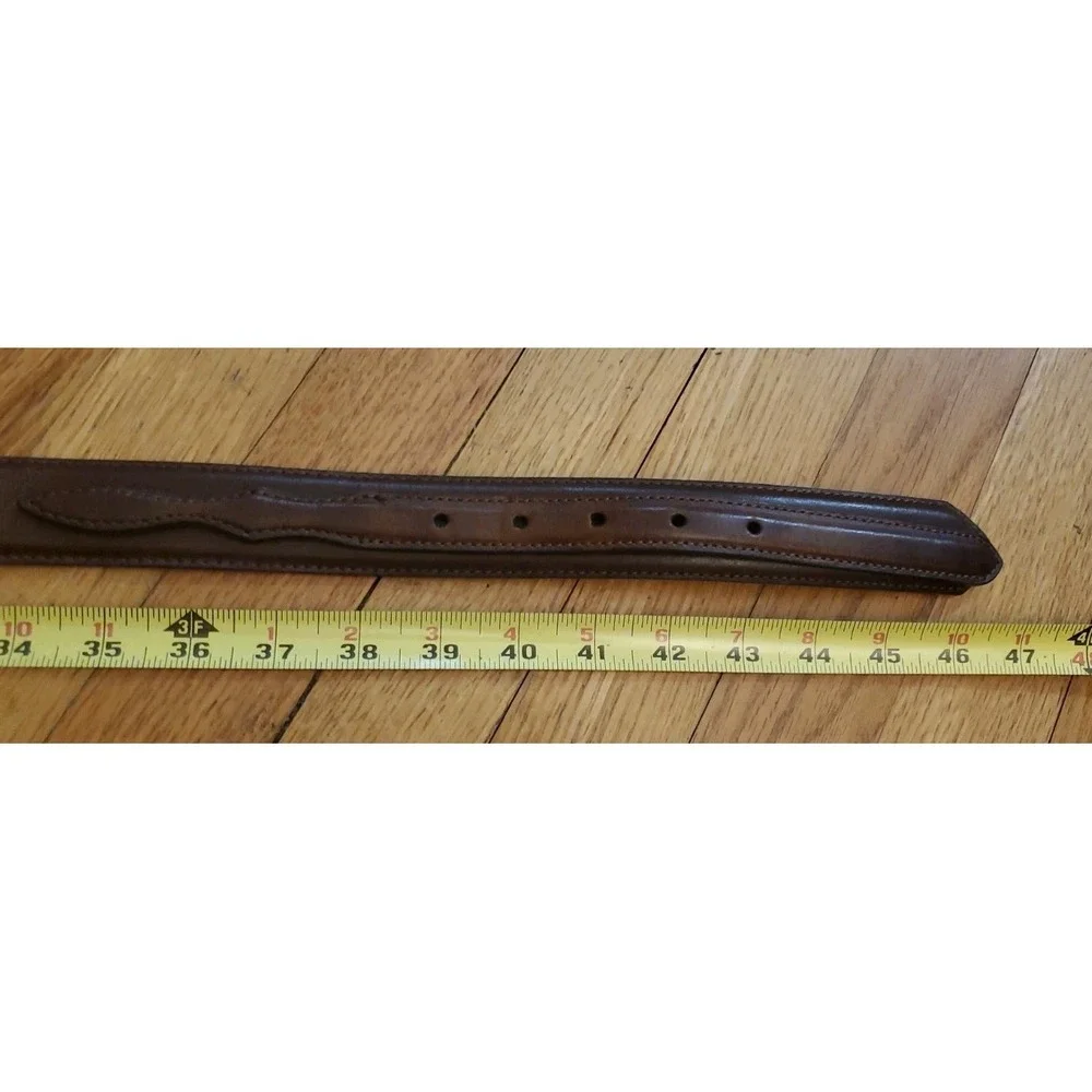 Nocona Belt Co Western Brown Ranger Leather Belt Mens 40 N2476802